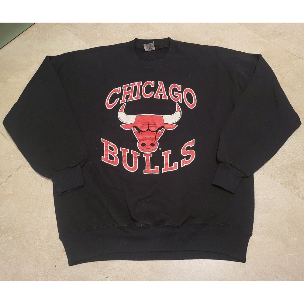 VTG Chicago Bulls Mens XL Swingster USA Jordan‎ Era Crewneck Sweatshirt